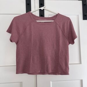 American Eagle Outfitters Women's Pink Top